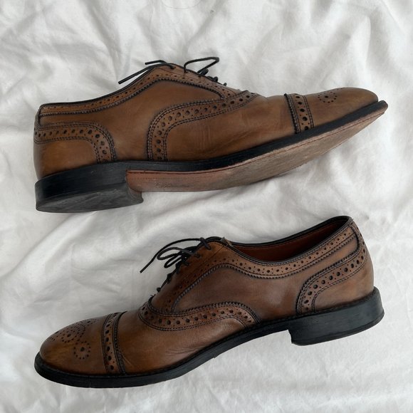 Allen Edmonds Strand Cap-Toe Oxford Size 10.5 - Picture 2 of 5